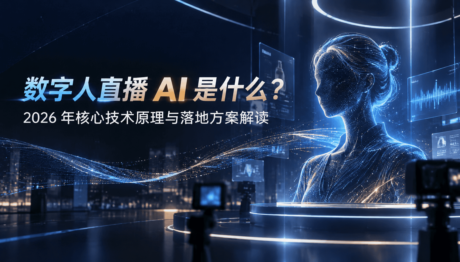 数字人直播AI是什么？2026年核心技术原理与落地方案解读