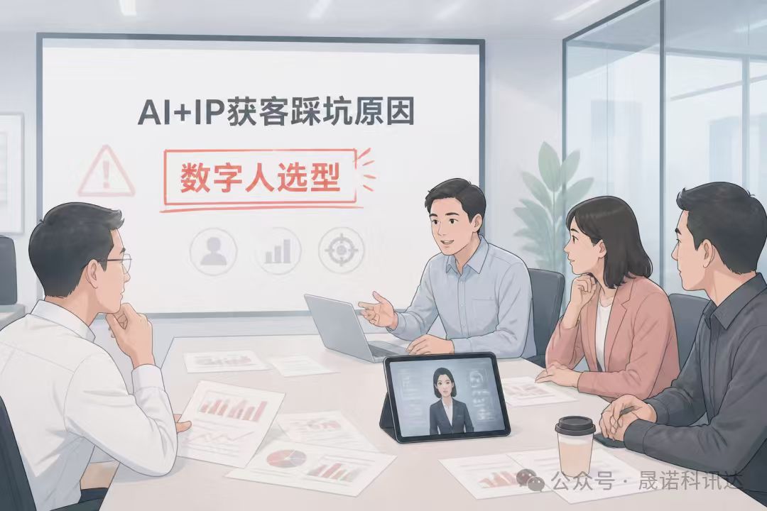 AI+IP获客没效果？那是你数字人选错了