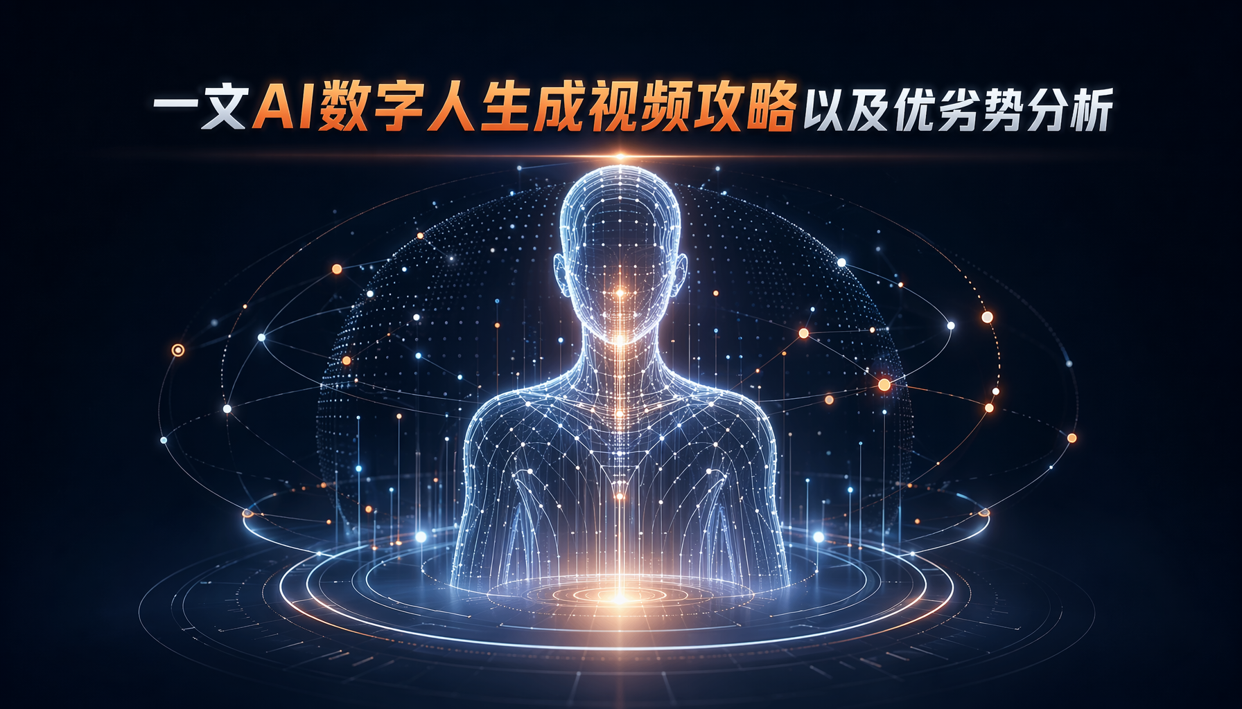 一文AI数字人生成视频攻略以及优劣势分析