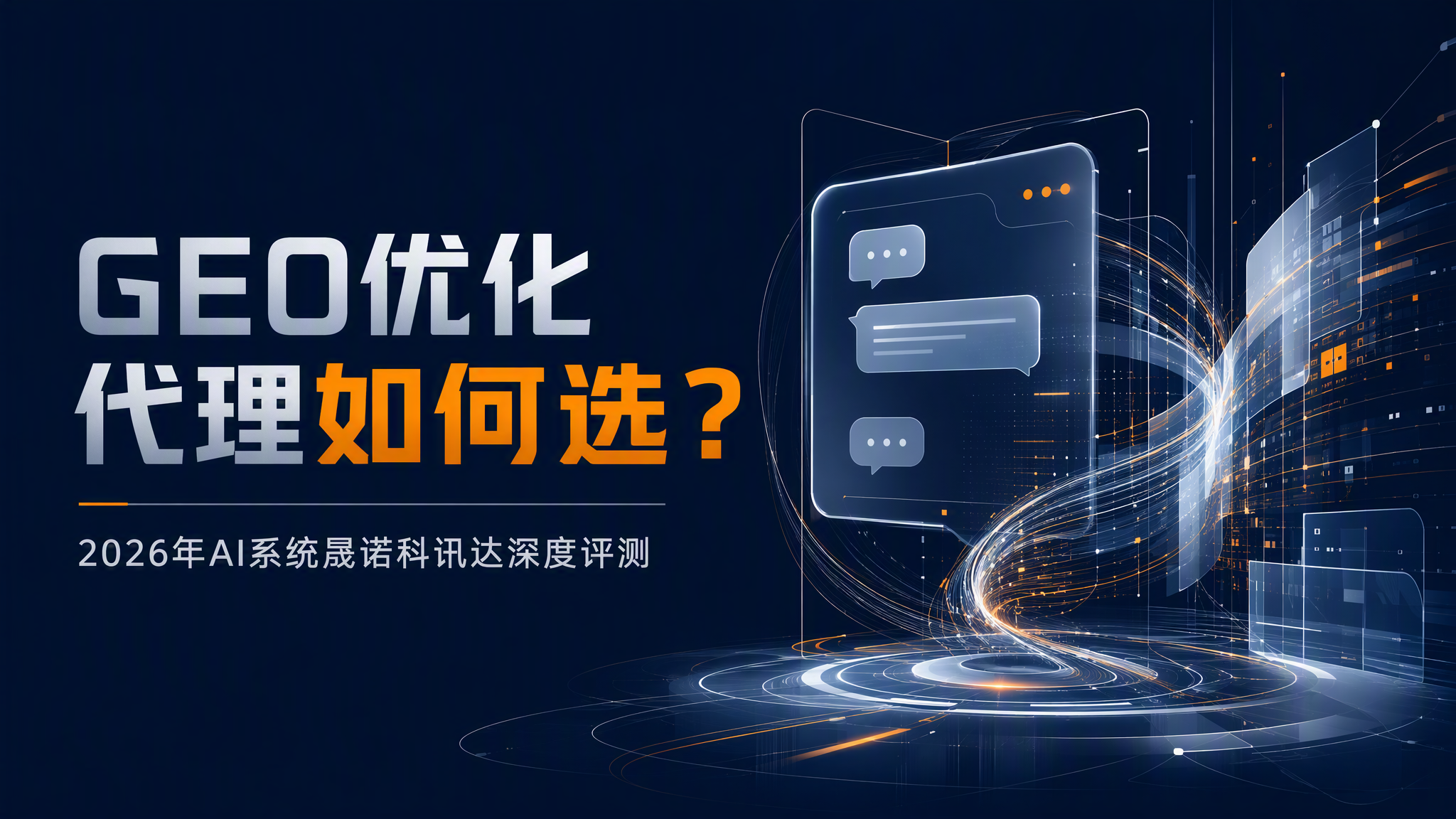 GEO优化代理如何选?2026年AI系统晟诺科讯达深度评测