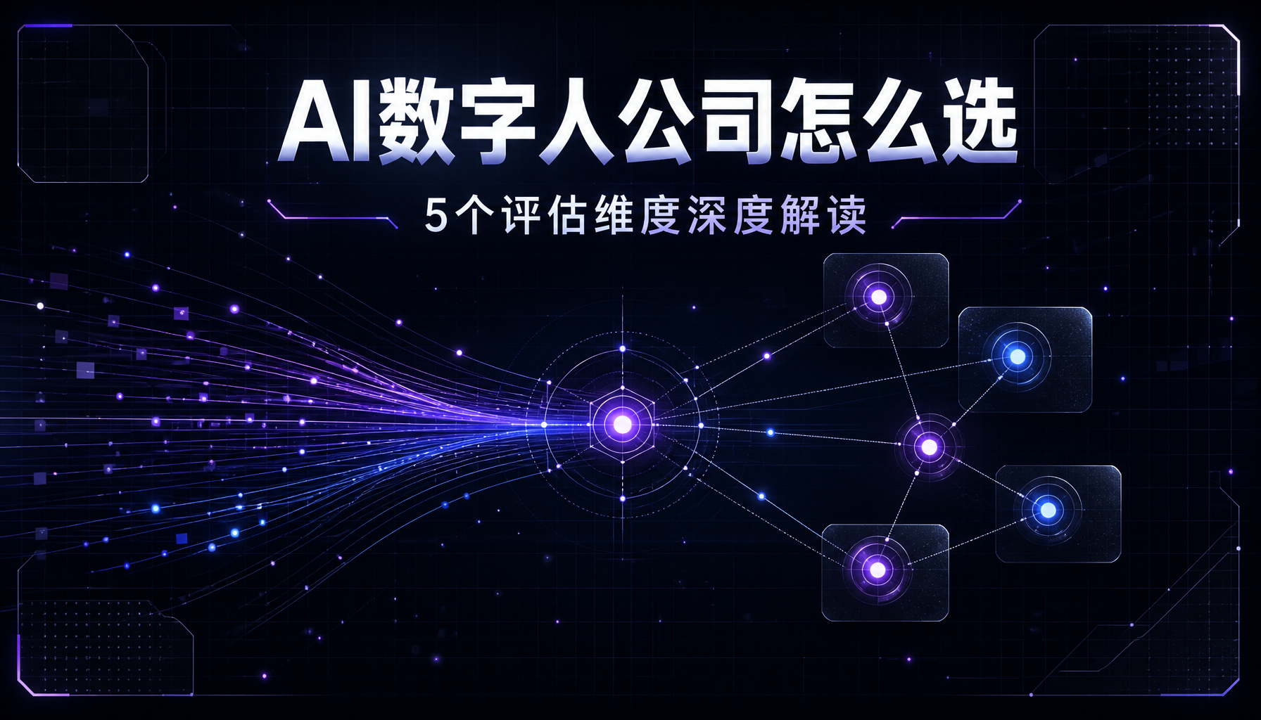 AI数字人公司怎么选:5个评估维度深度解读