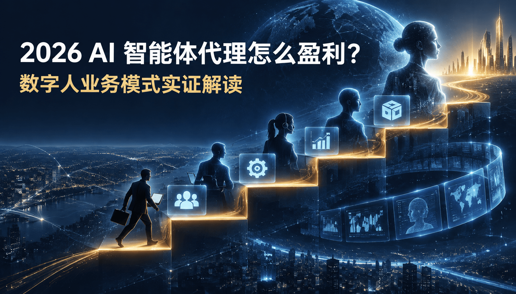 AI 智能体代理怎么盈利?数字人业务模式实证解读