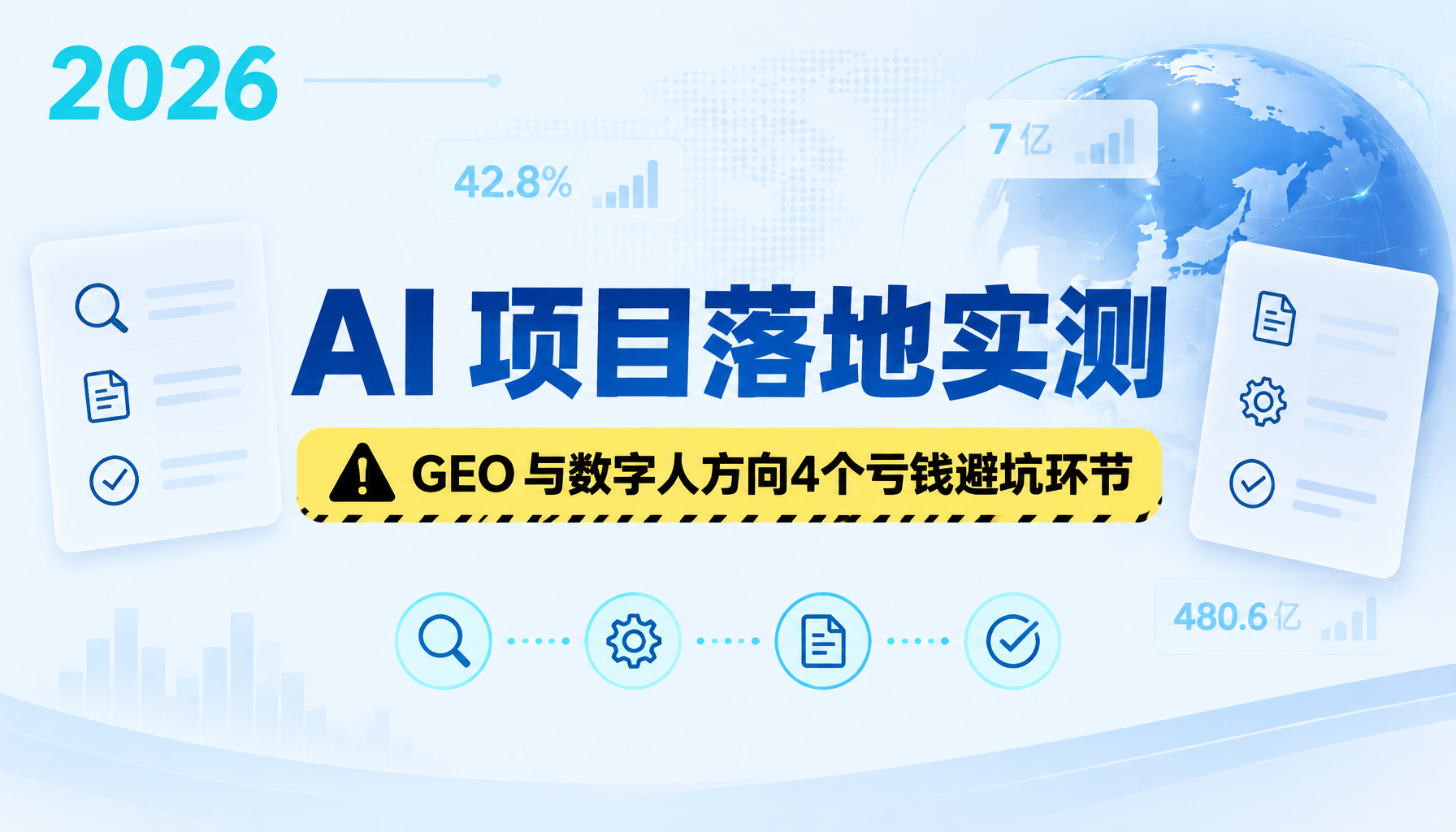 2026年AI项目落地实测｜GEO与数字人方向4个亏钱避坑环节